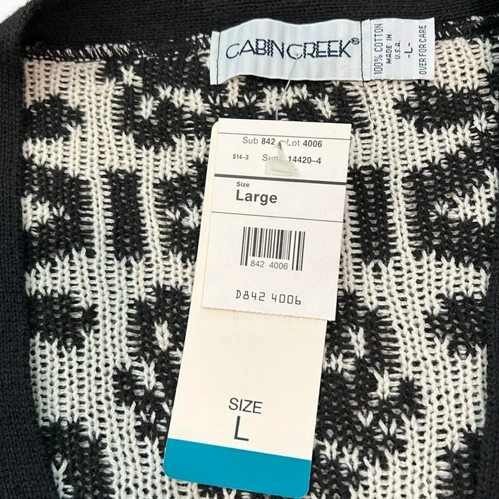 Cabin Creek - nwt, vintage cardigan‎ sweater